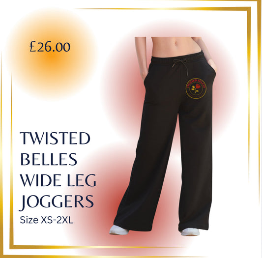 Twisted Belles Wide Leg Jogger