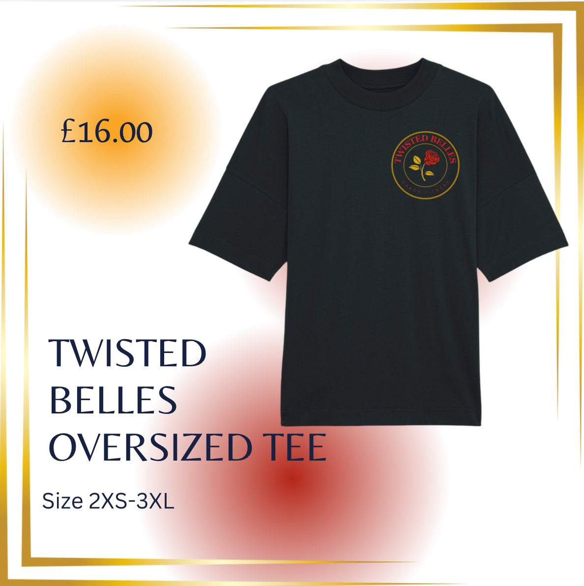 TWISTED BELLES OVERSIZED TEE