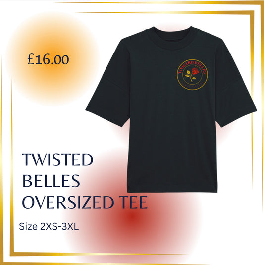 TWISTED BELLES OVERSIZED TEE
