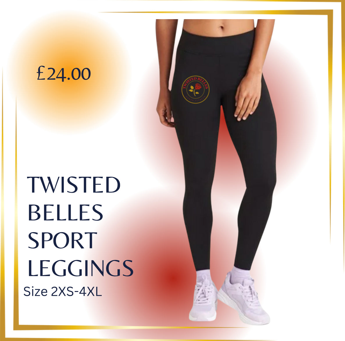 TWISTED BELLES SPORTS LEGGGINGS