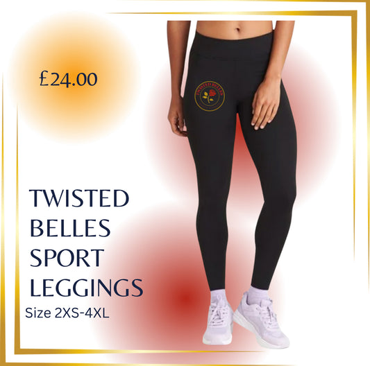 TWISTED BELLES SPORTS LEGGGINGS